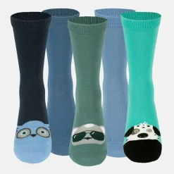 Barn Pierre Robert Barnstrumpor Ekologisk Bomull 5-Pack
