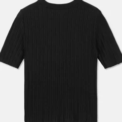 Dam Pierre Robert Finstickad T-Shirt