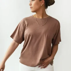 Dam Pierre Robert Oversized T-Shirt Ekologisk Bomull Och Hemp