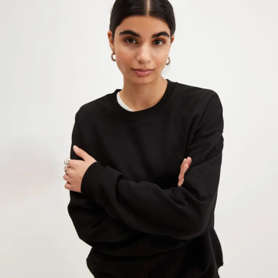 Dam Pierre Robert Troja Crewneck Ekologisk Bomull