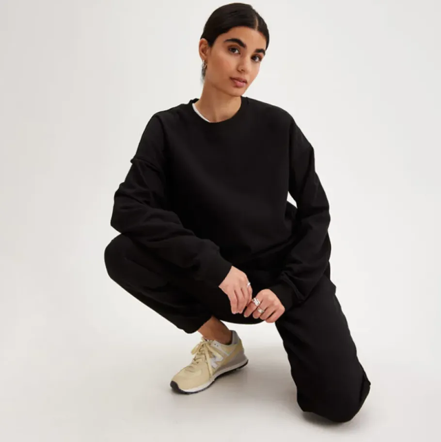 Dam Pierre Robert Troja Crewneck Ekologisk Bomull