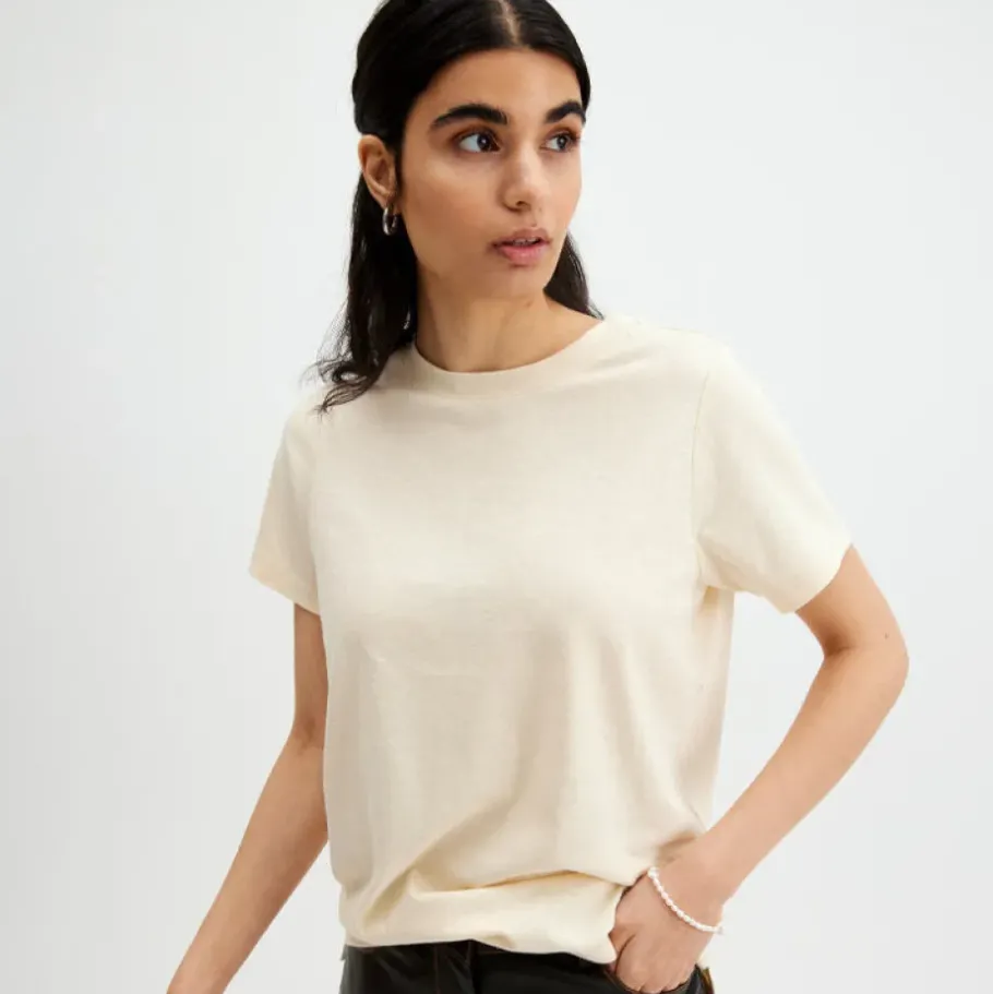 Dam Pierre Robert T-Shirt Ekologisk Bomull Och Hemp Regular Fit