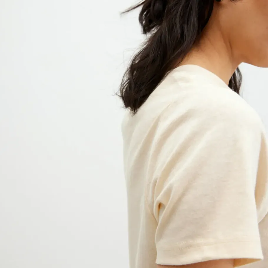 Dam Pierre Robert T-Shirt Ekologisk Bomull Och Hemp Regular Fit