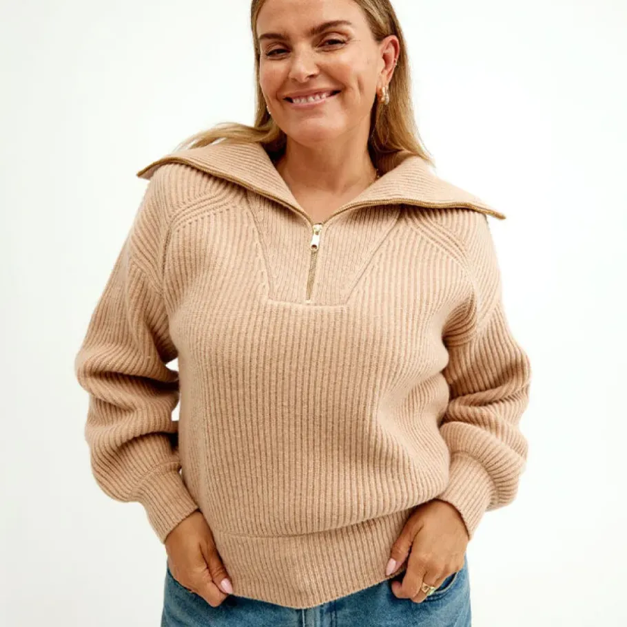 Dam Pierre Robert Turtleneck Zip