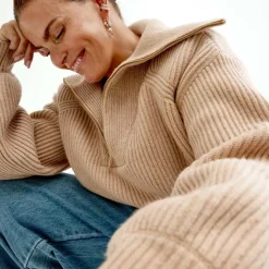 Dam Pierre Robert Turtleneck Zip