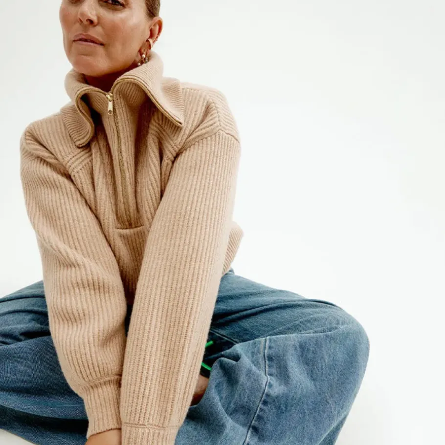 Dam Pierre Robert Turtleneck Zip