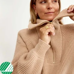 Dam Pierre Robert Turtleneck Zip